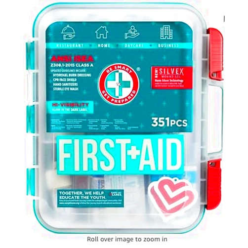 Generic First-Aid Kit (351 pc.), White