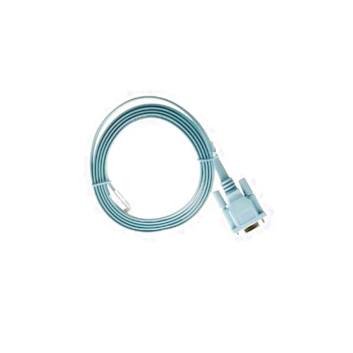Directly Distributed DB9 Console Cable - Compatible/Replacement for Cisco DB9-Female to RJ45-Male Cord - CAB-CONSOLE-RJ45-6 Feet (1.8 Meters) - 72-3383-01