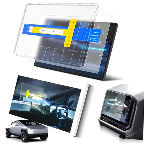 VAWIT Screen Protector for Te-sla Cybertruck 2024 Accessories, 18.5