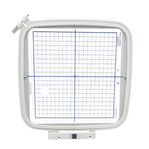 Sew Tech SQ20B Embroidery Hoop for Janome MC 500E 400E 550E Memory Craft Elna Expressive 830 830L etc., Rectangle Small Sewing and Embroidery Machine Hoops