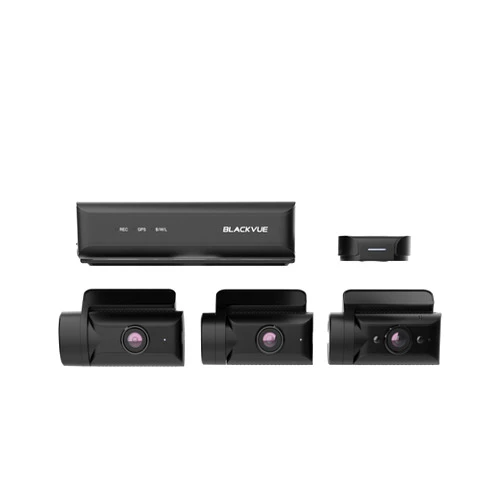 BlackVue DR770X Box 64GB | Triple-Channel Camera and Secure Recording Box | 3 Channel Dash cam Front and Rear Inside