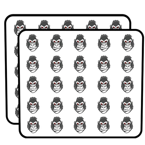 Unknown Mean Gorilla Vinyl Stickers 1
