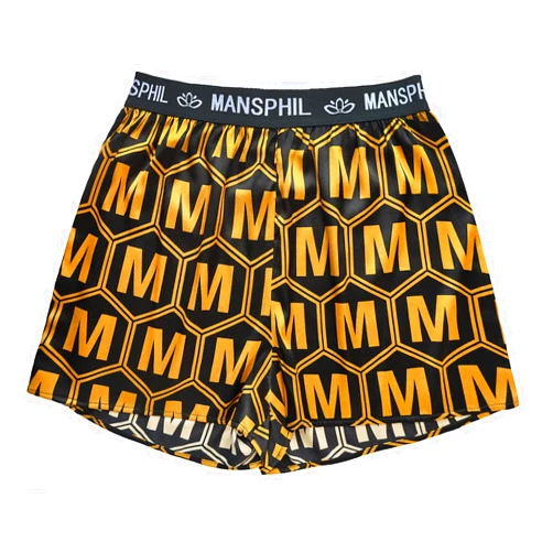 MANSPHIL Silk Boxer Shorts for Men, Grade 6A 100% Mulberry Silk