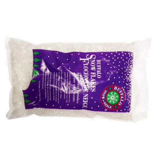 Buffalo Snow Iridescent Flakes Polyethylene 1 pk