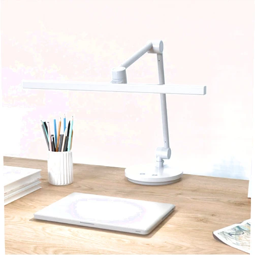 Archilight ArchDesk 18.9’ Desk Lamp: Dim, Warm~Cool White Adjustable, Anti-Glare, Sensor, 10W LED, Eye Protection, Foldable, Perfect for Painting, Design, Work, Study, Reading & Office (White)