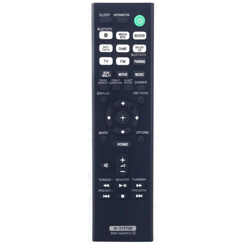 WINFLIKE RMT-AA401U Replacement Remote Control fit for Sony Multi Channel AV Receiver STR-DH190 STR-DH590 STR-DH790