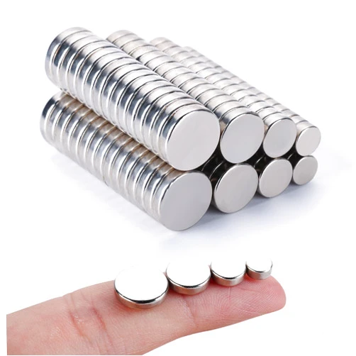 RHINOCATS 120Pcs Rare Earth Magnets, Magnets for Crafts，4 Different Size,Small Strong Magnets, Fridge Magnets,DIY Magnet, Multi-Use for Office, Hobbies, Crafts and Science