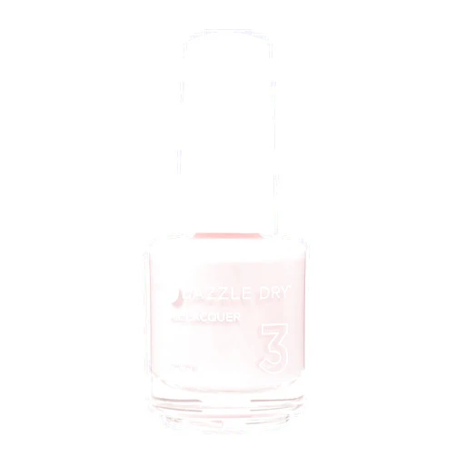 Dazzle Dry Nail Lacquer (Step 3) - Girlishly Giddy - A classic light pink with cool undertones. Full coverage cream. (0.5 fl oz)