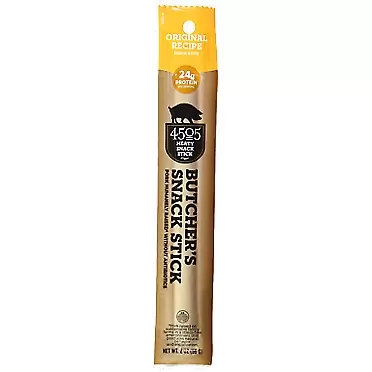 4505 Meats Original Butcher's Meaty Sausage Links Snack Stick, 2 OZ.