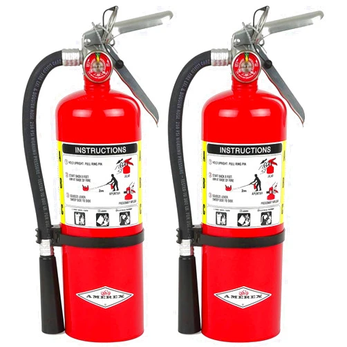 Amerex B500 ABC Dry Chemical Fire Extinguisher 2A-10 BC Rated, 5 lb.