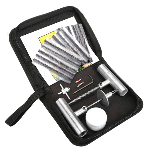 BETOOLL Universal Tire Repair Kit, Heavy Duty 24 Pcs Emergency Tire Plug Kit, for car Motorcycle, Truck, ARB，ATV, Tractor, RV, SUV, Trailer
