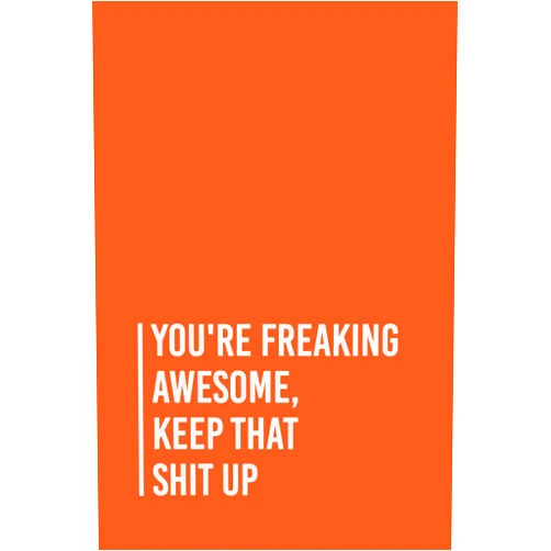 Kendrick David you're freaking awesome, keep that shit up: Funny Gag Gift Notebook Journal For Co-workers, Friends and Family | 6x9 lined Notebook, 110 Pages (Funny Office Notebooks)