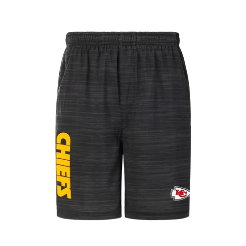 FOCO Men's NFL Team Logo 2 in 1 Athletic Gym Workout Performance Shorts with Lining