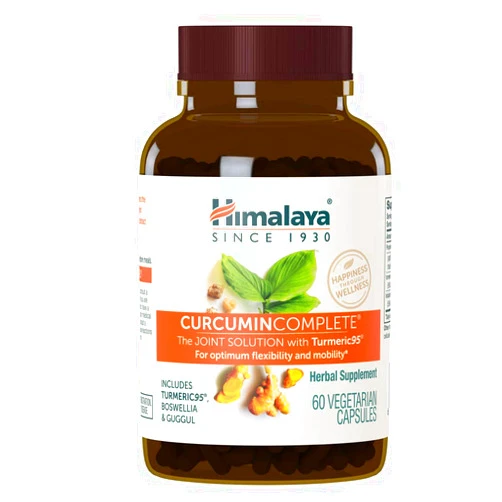 Himalaya Curcumin Complete for Joint Support and Optimum Flexibility & Mobility, 372 mg, 60 Capsules, 1 Month Supply