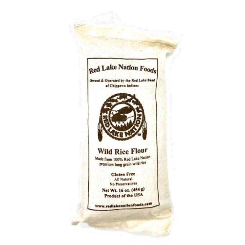 Wild Rice Flour Red Lake Nation **(GLUTEN FREE) MINNESOTA WILD RICE FLOUR** 1LB *All NATURAL* NO PRESERVATIVES