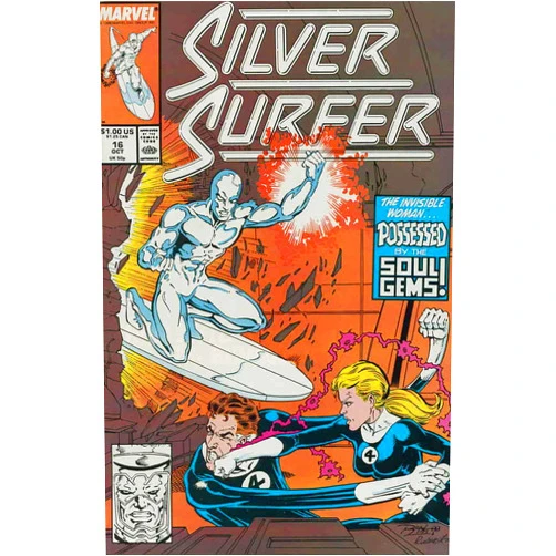 Marvel Silver Surfer, The (Vol. 3) #16 VF ; Marvel comic book | Ron Lim Steve Englehart