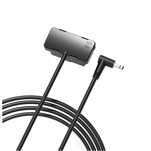 Qkawa OBD-II (OBD-2) Parking Mode Power Cable Compatible with BlackVue X Series Dashcam | OBD-2 to DC 3pin Plug & Play | 3-Wire Hardwiring Cable Alternative | Compatible with Gas, Hybrid, Electric Vehicles