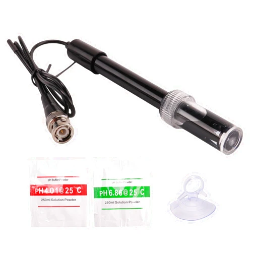 Jkjhbhged Ph Replacement Probe Aquarium Hydroponic Laboratory Electrode Ph Meter Potential Test Bnc Q9 Connector