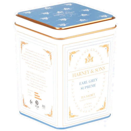 Harney & Sons Earl Grey Supreme, Black Tea, 20 Sachets
