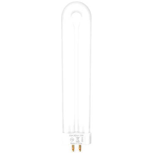 GOOTOP Replacement Bulb for Zap T6 Pro, K15, T9,X3,JY-02 Bug Zapper, 15W, 4-Pin Base, U-Tube Bulb Twin Tube Bulb