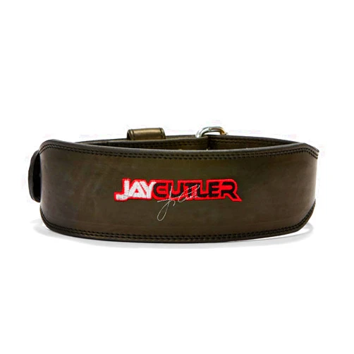 Schiek Jay Cutler Signature Leather Belt - Comfortable Weight Lifting Belt
