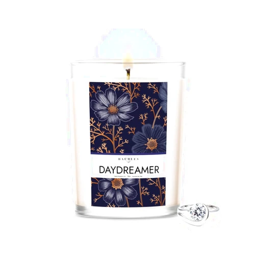 Kate Bissett Daydreamer Home (Southern Plantation + Summers Earth Scented) 18 oz Large Candle with Surprise Jewelry | Blooming Garden Collection