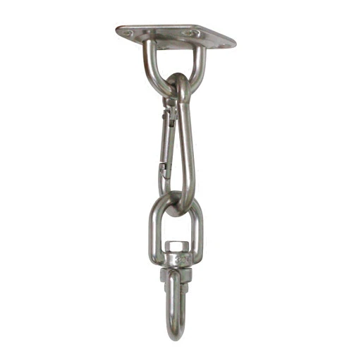 COMINGFIT Hammock Chair Ultimate Hanging Kit-Concrete Ceiling and Wooden Beam Hook Heavy Duty Hanger & Swivel Hook Snap