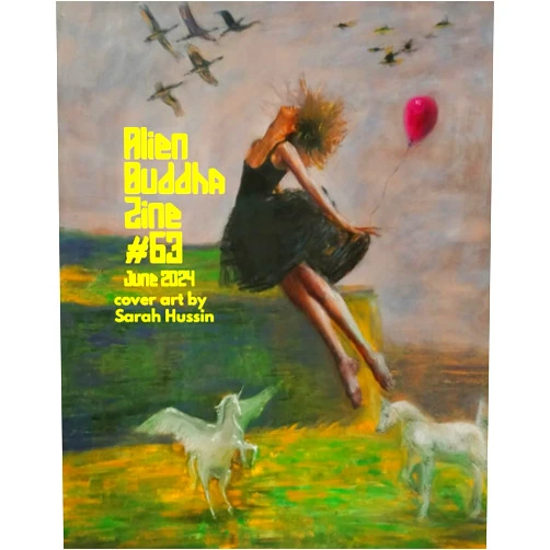 Alien Buddha,Julianna May,Allison Whittenberg,Heath Brougher,Robert Ragan,Linda M. Crate,Walden Quinn Caesar,k pihl,Lynn White,Sarah Hussin Alien Buddha Zine #63: standard color print