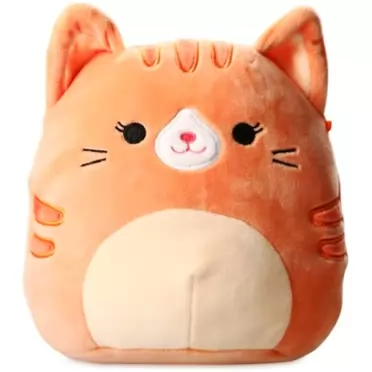 Squishmallows Official Kellytoy Plush 7.5 Inch Squishy Stuffed Toy Animal (Gigi Ginger Cat)