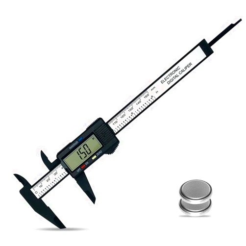 Viecam 0-6 Inches Digital Caliper with Large LCD Screen and Auto-Off Feature | Inch & Metric Conversion Measuring Tool, Perfect for Household/DIY Measurement