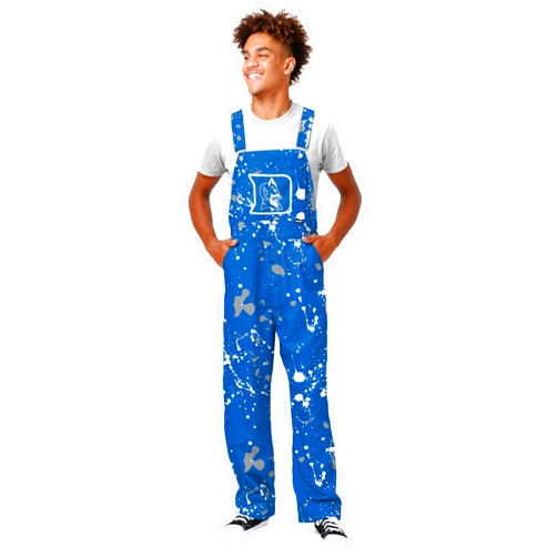 FOCO NCAA mens Ncaa College Team Logo Bib Overalls