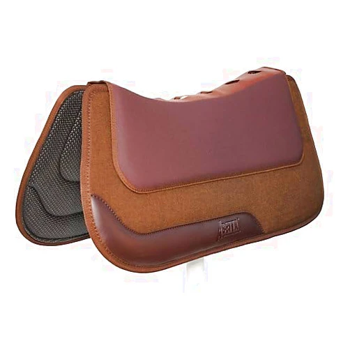 Abetta Super Cushion Saddle Pad w.Inserts Brown