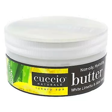 Cuccio Naturalé Butter Blend White Limetta & Aloe Vera - Non-Greasy Lotion for Hand, Body & Feet - Refreshing/Soothing - Paraben/Cruelty Free, w/ Natural Ingredients/Plant Based Preservatives - 8 oz. White Limetta and Aloe Vera 8 Fl Oz (Pack of 1)