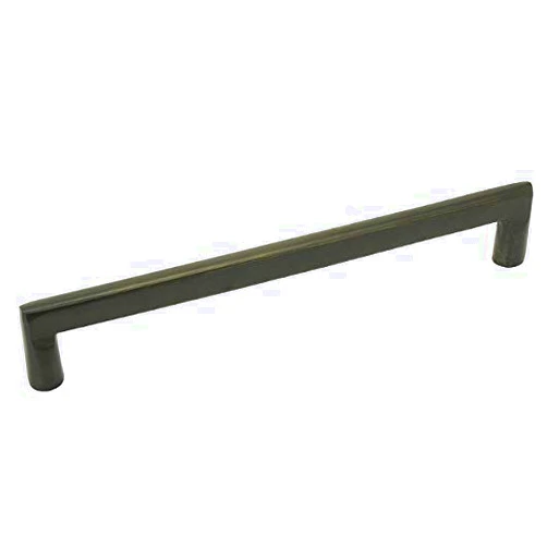 Emtek Sandcast Bronze Rail Appliance Pull Available as Single, Concealed Surface (CS), or Back to Back (BTB) in 2 Sizes and 3 Finishes - BTB86349MB - (Center to Center 12