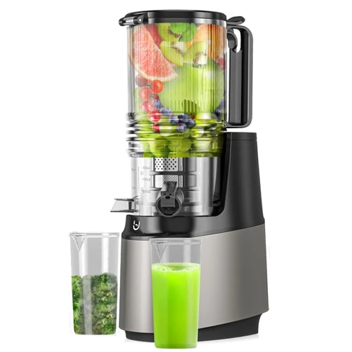 Oyeree Cold Press Juicer Machines, 350W Masticating Juicer with 5.8