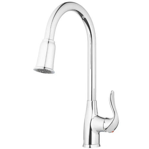 Aqua Vista H70K-51D-AV-CH Kitchen Sink Faucet, High Arc Pull-Down Polished Chrome
