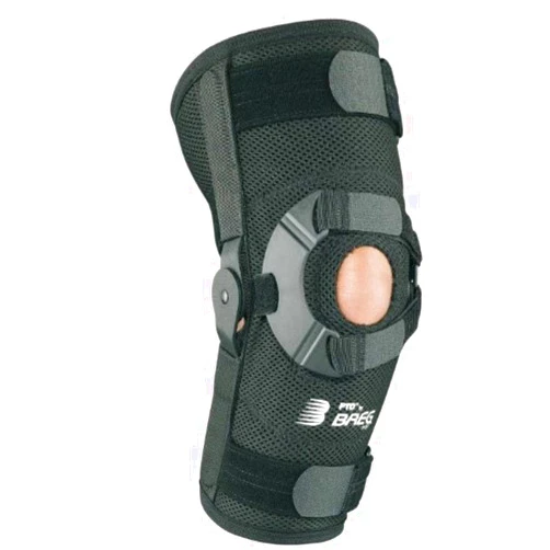 Breg PTO AirMesh Patella Stabilizing Knee Brace, Right, Large, Black