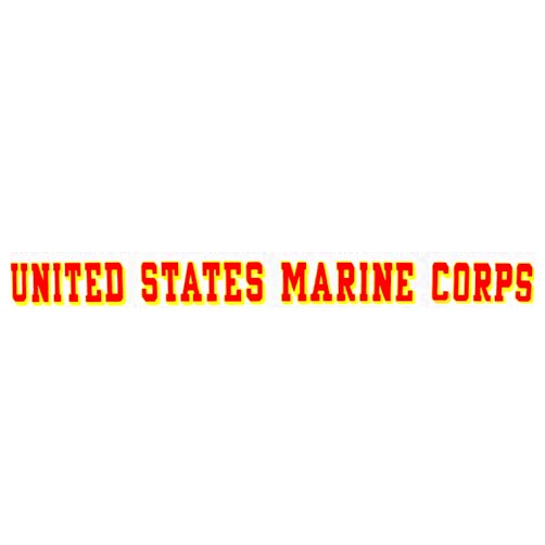 Mitchell Proffitt United States Marine Corps Window Strip