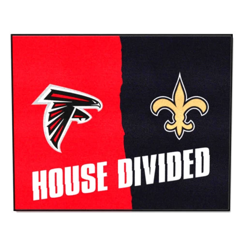Fanmats NFL Unisex House Divided Mat