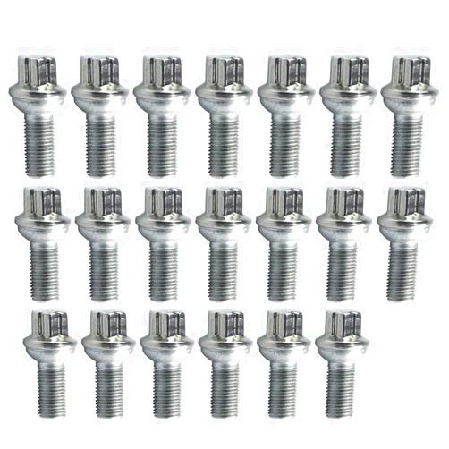 Kddiapsm 20PCS Wheel Lug Bolt 2 Fits C207 W204 W212 W221 W211 C216 0009905107 BACB11-U24025