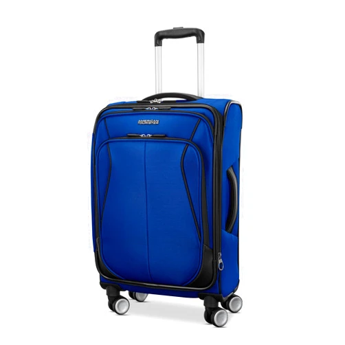 American Tourister 4 KIX 3.0 Carry-On 20-Inch Spinner, SAPPHIRE BLUE