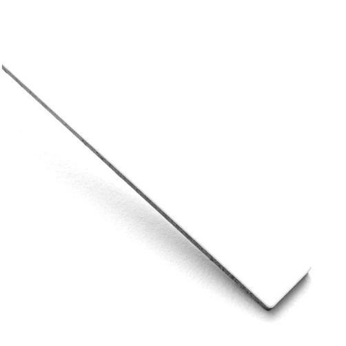 AULIGET 6” Peel and Stick PVC Trim for Wall Tile Edges, Kitchen backsplash, Photo & Mirror Frame (Pack of 24, Polished White Ceramic Look)