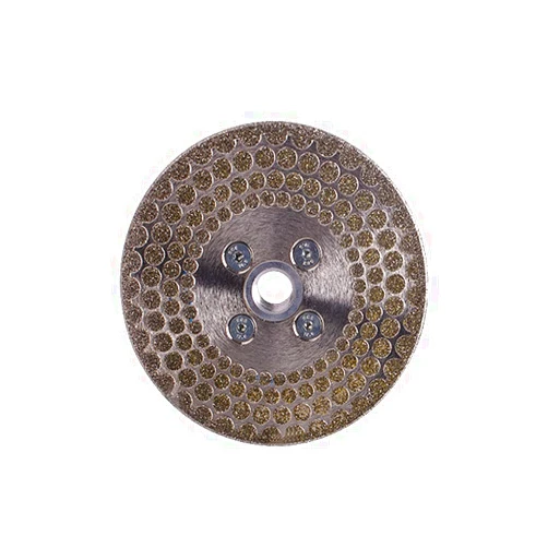 Diamond Vantage Electroplated Multi-Cutter Blade for Limestone & Marble | Continuous Rim Cuts chip Free | Sand & Grind | Built in Adaptor