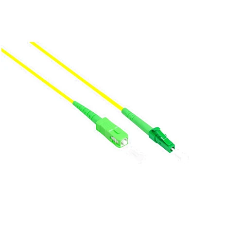 Good Connections OS2 Fibre Optic Cable - Simplex - Male LC (APC) to SC (APC) - Singlemode 9/125 - Fibre Optic Conductor - Patch Cable for FTTH/FTTB/FTTx/FritzBox/Router - 0.5m / 50cm