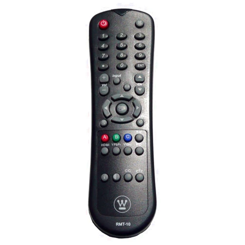 Westinghouse Digital LCD TV Remote Control RMT-10 Supplied with models: SK-26H640G SK-26H730S