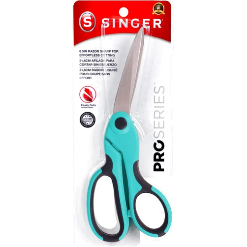 SINGER 8-1/2-Inch ProSeries Heavy Duty Bent Sewing Scissors