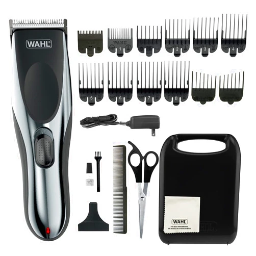 Wahl Clipper Rechargeable Cord/Cordless Haircutting & Trimming Kit for Heads, Longer Beards, & All Body Grooming - Model 79434