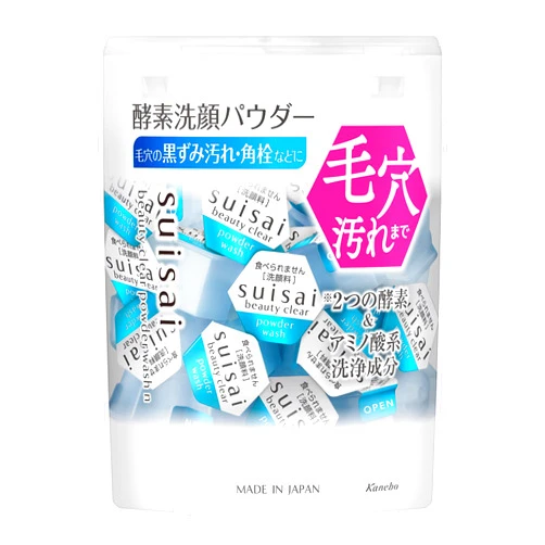 suisai(step size) step size beauty clear powder Wash N wash separately, 12.8 g single