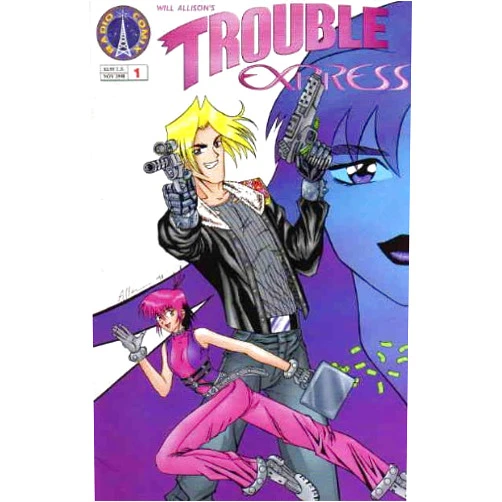 Radio Comix Trouble Express #1 VF ; Radio Comix comic book