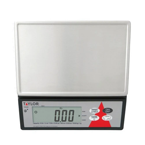 Taylor Precision TE10R Digital 10 Lb. Portion Scale with S/S Platform